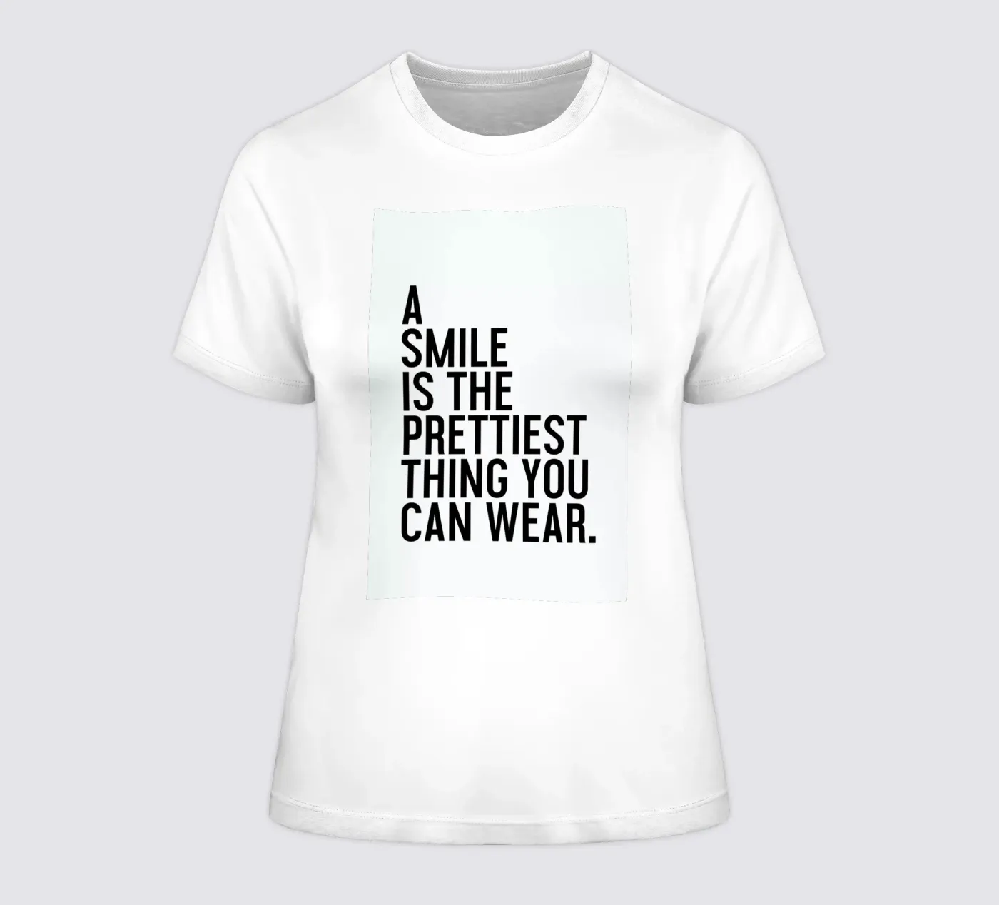 A Smile Is The Prettiest t-shirt da donna da Honeymoon Hotel