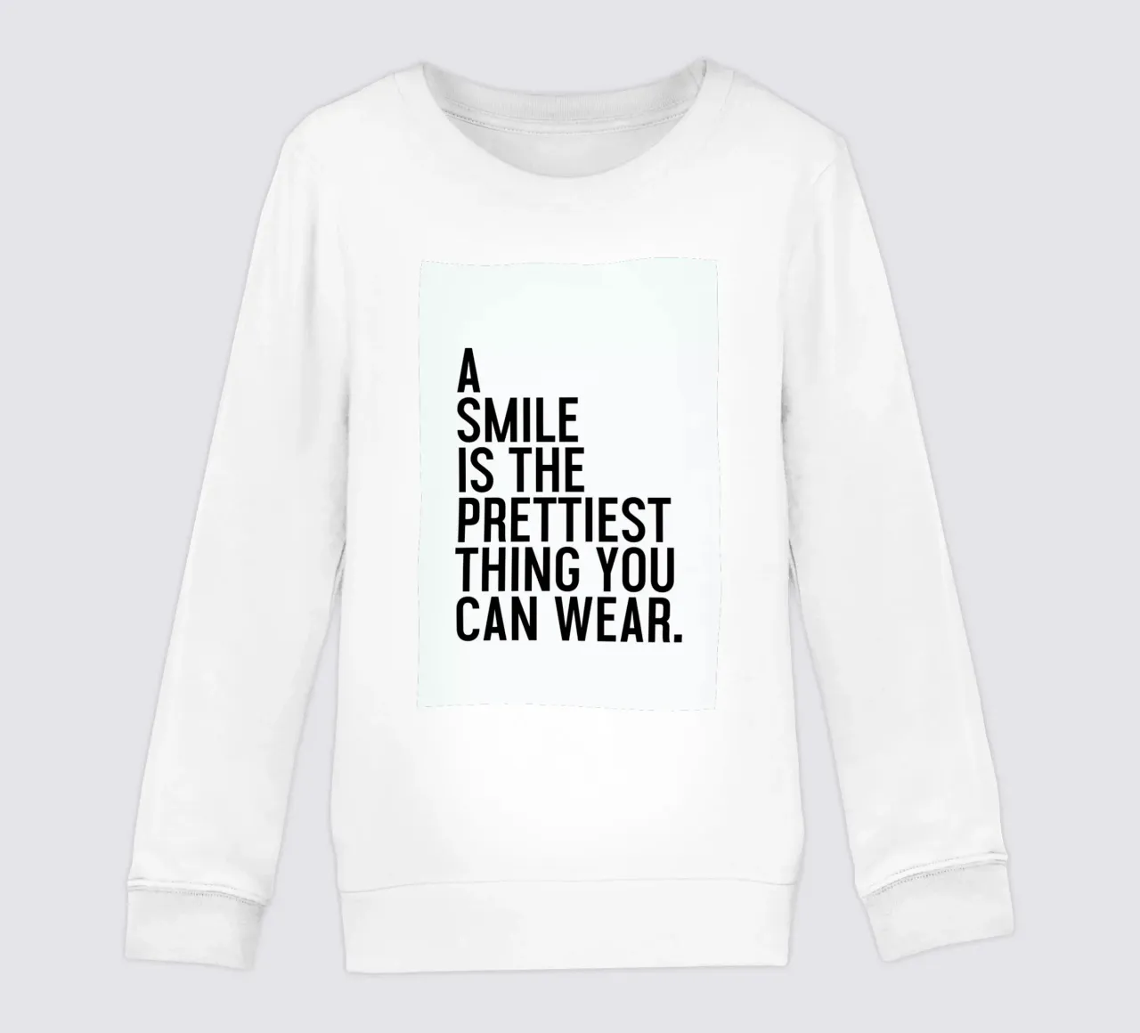 A Smile Is The Prettiest felpa bambino da Honeymoon Hotel