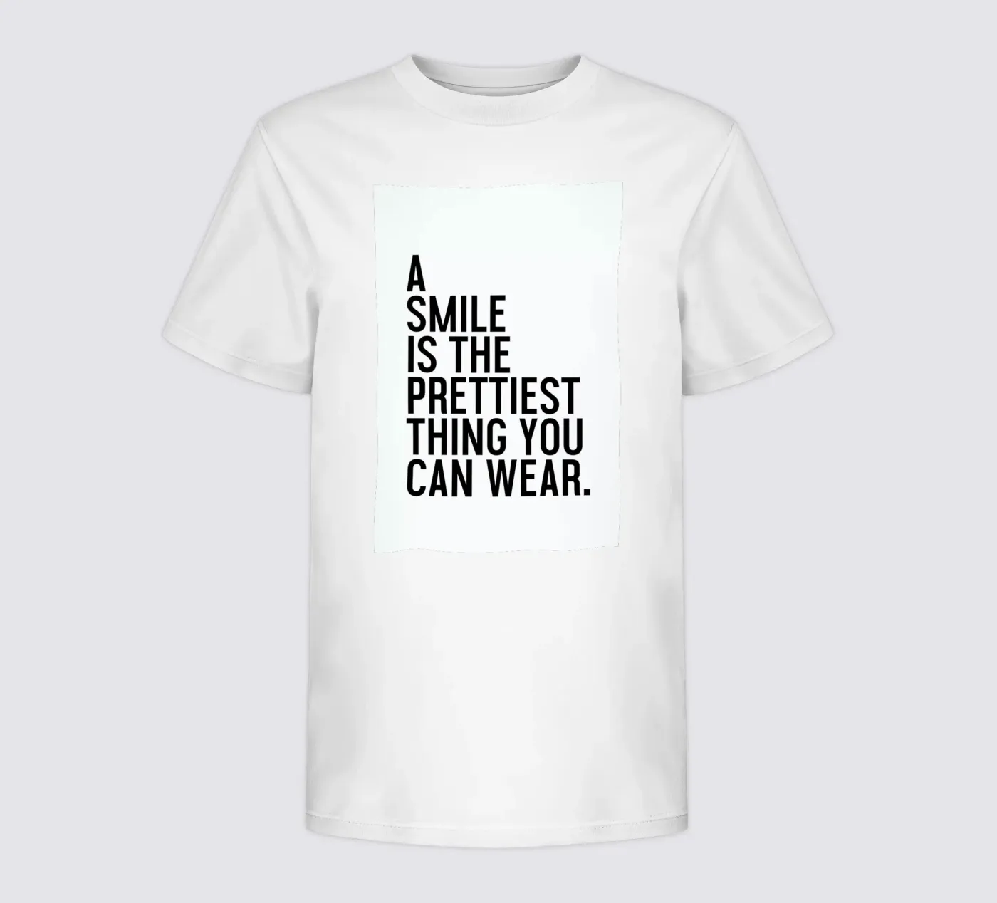 A Smile Is The Prettiest t-shirt bambini da Honeymoon Hotel
