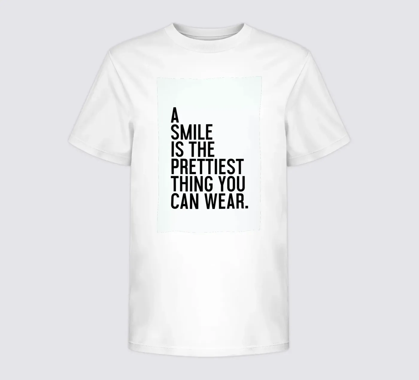 A Smile Is The Prettiest t-shirt bambini da Honeymoon Hotel