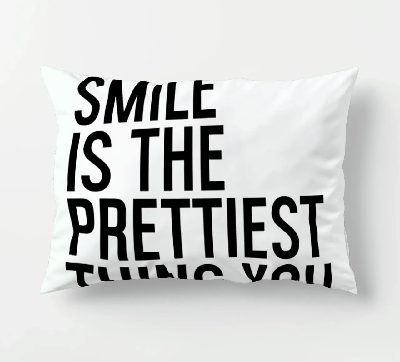 A Smile Is The Prettiest cuscino da Honeymoon Hotel