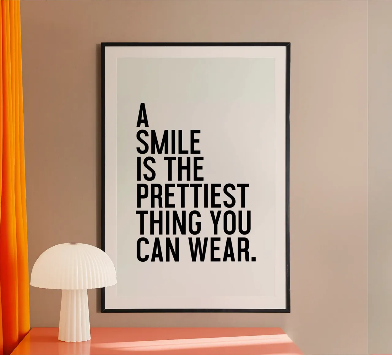 A Smile Is The Prettiest carta hahnemühle da Honeymoon Hotel