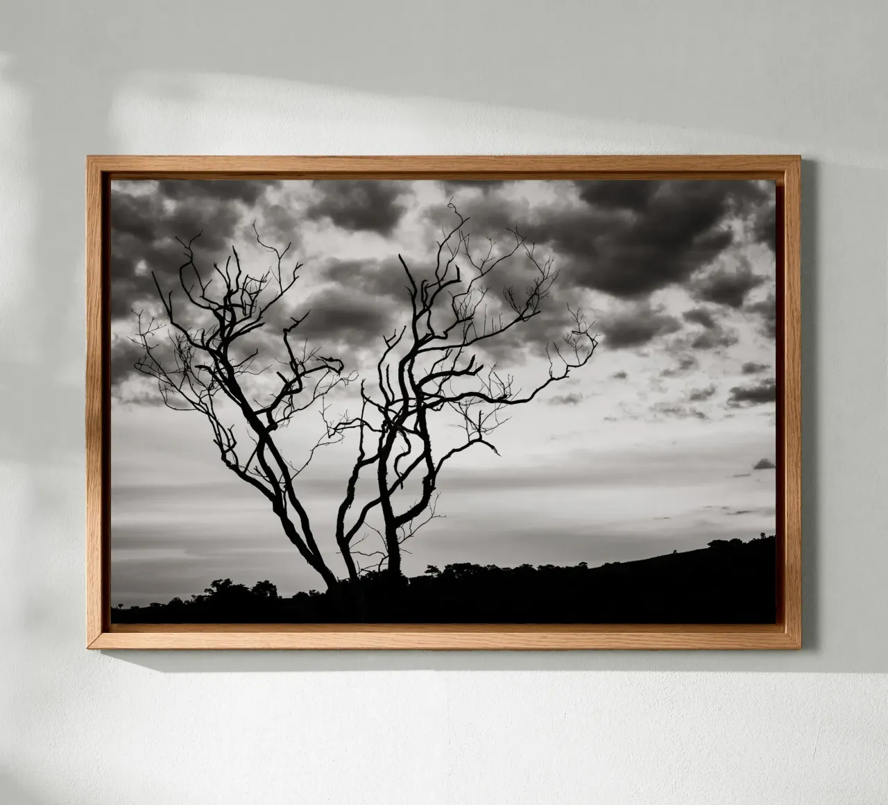 Sunset no. 20 BW tela con Cornice a cassetta da adrianooliveiraphoto