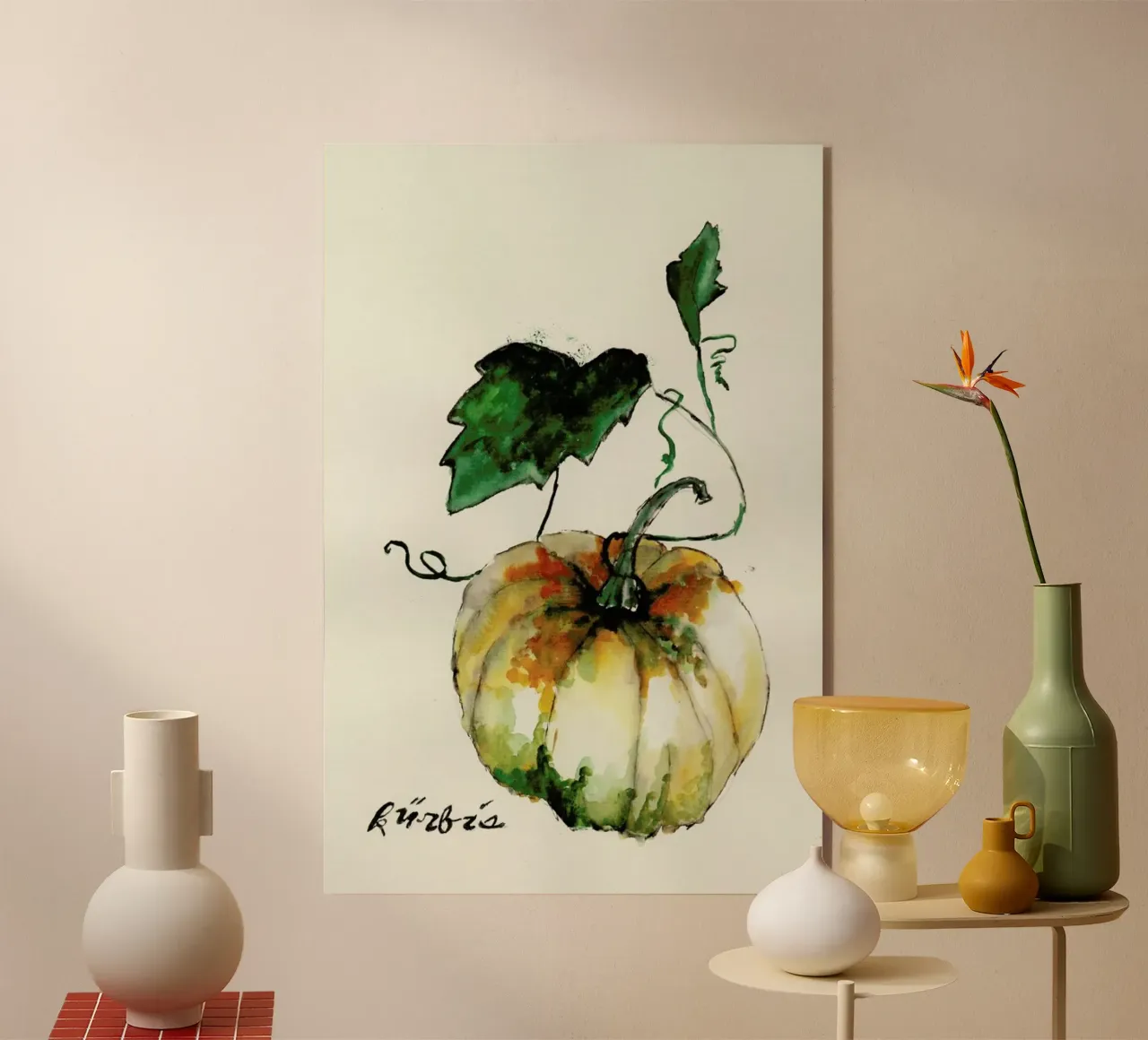 Kürbis plexiglass da Nathys_illustration