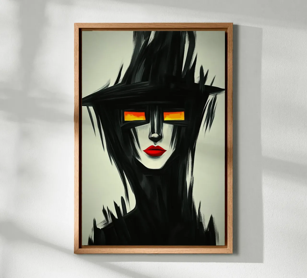 Shadow view canvas with Floater frame by melipo-art