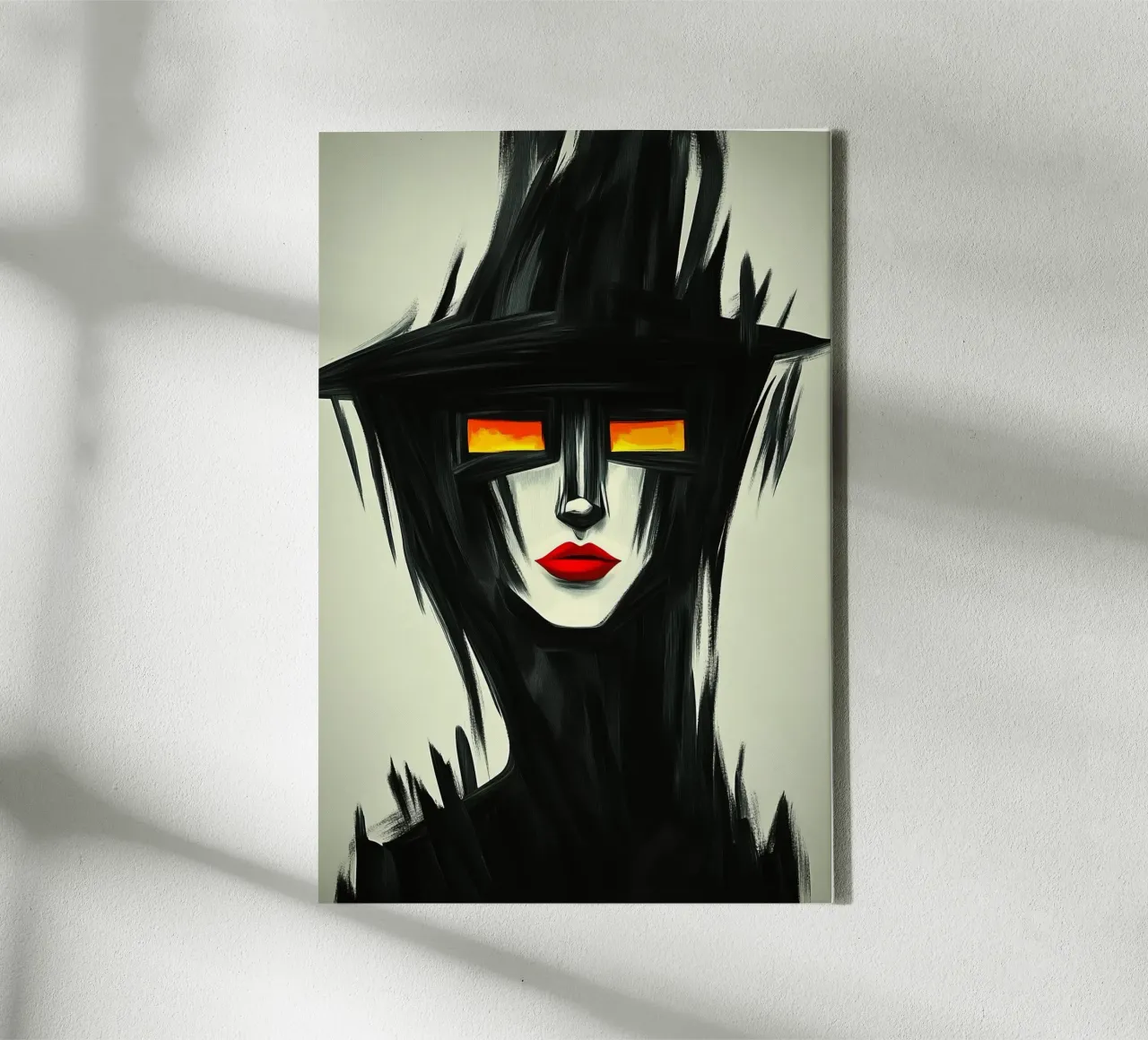 Shadow view canvas with Floater frame by melipo-art