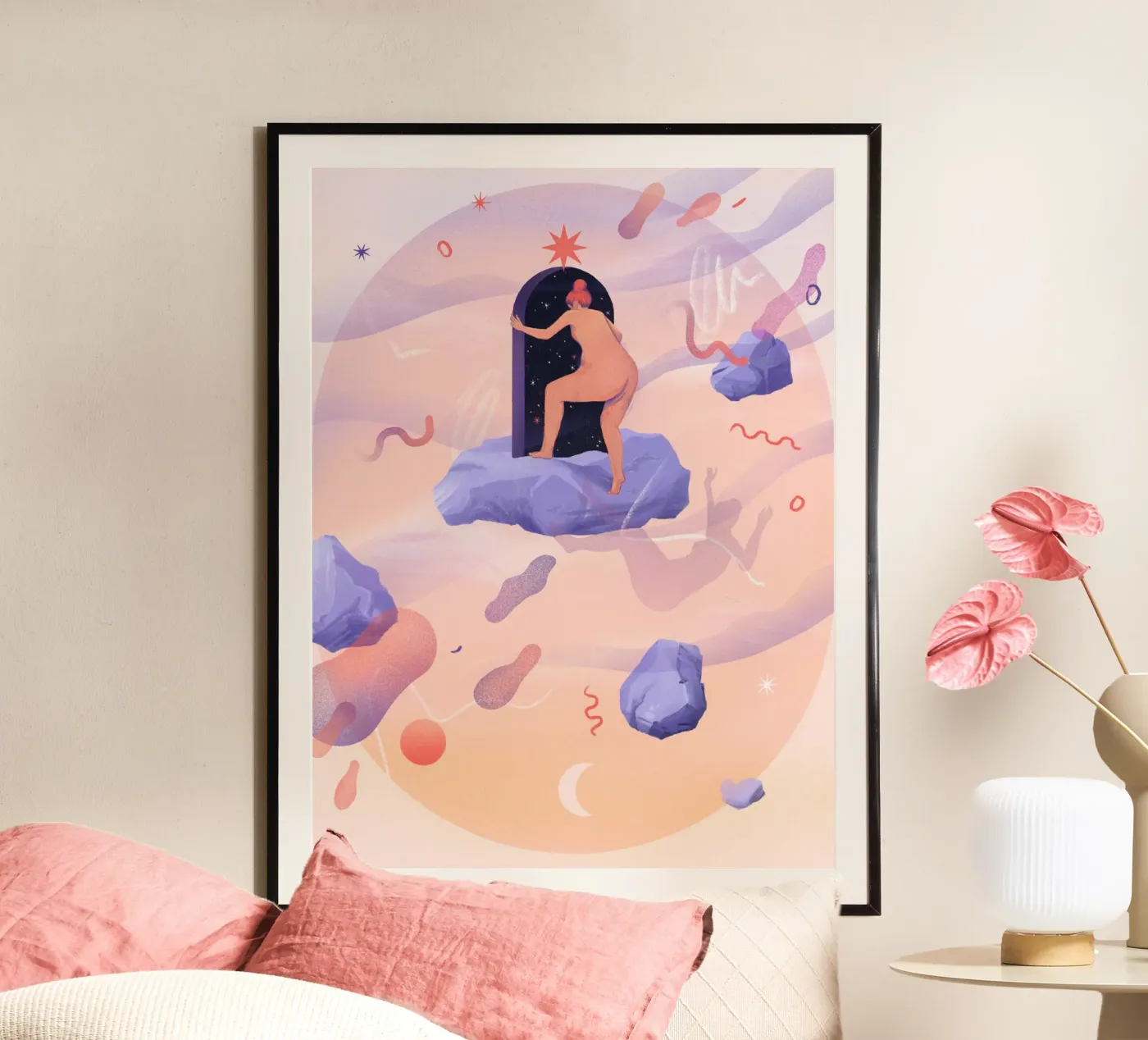 Transitions poster by Art by Coco