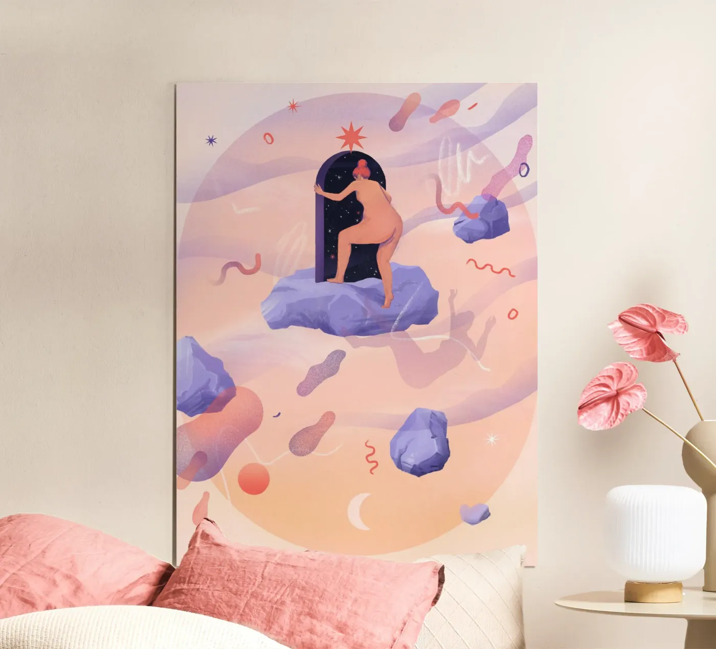 Transitions poster by Art by Coco