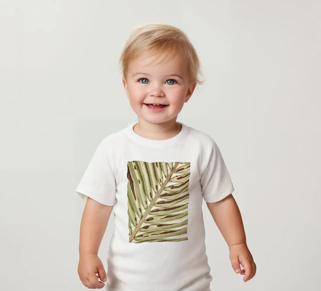 Palm leaf (close-up) maglietta neonato da adrianooliveiraphoto