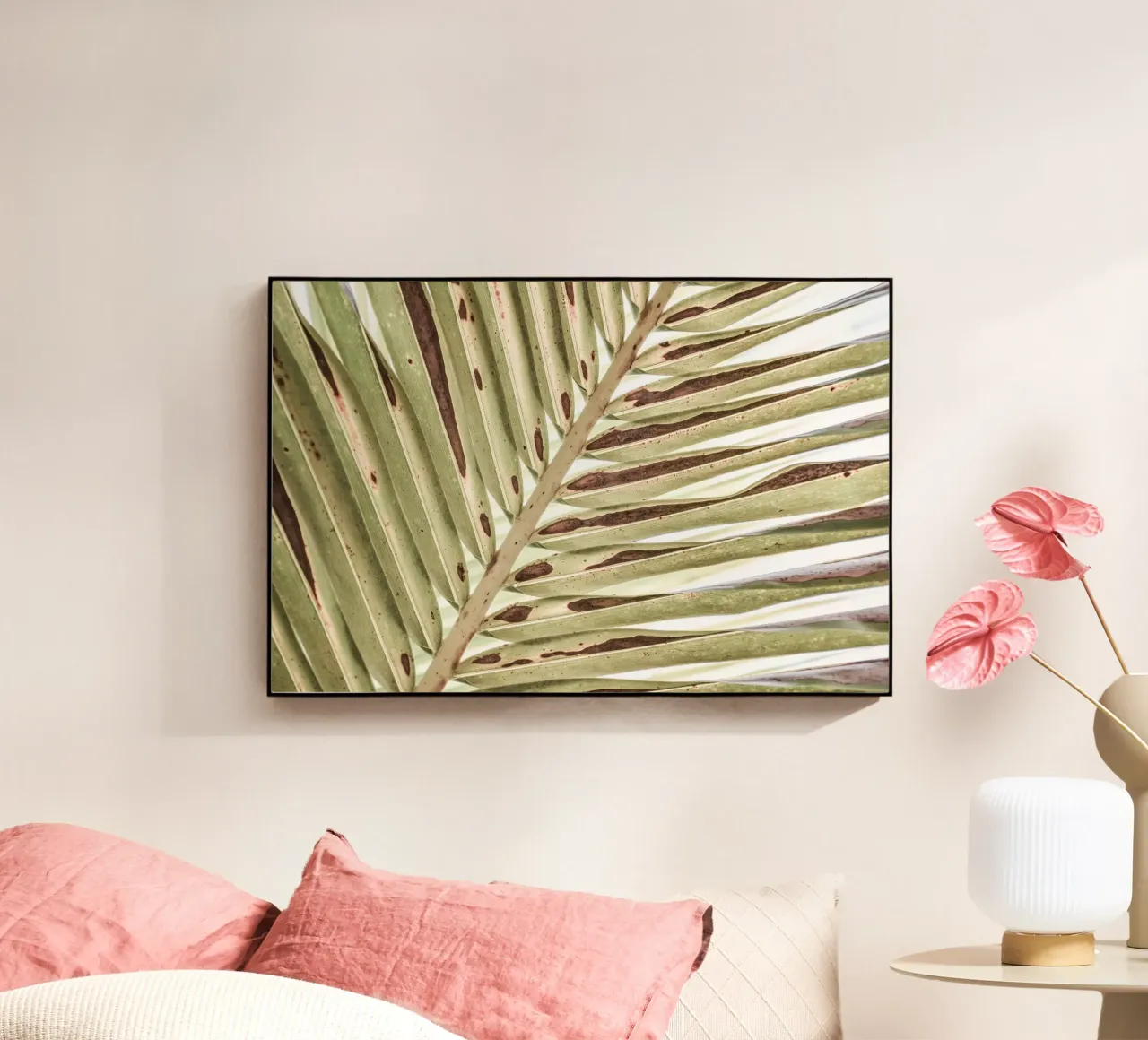 Palm leaf (close-up) plexiglass da adrianooliveiraphoto