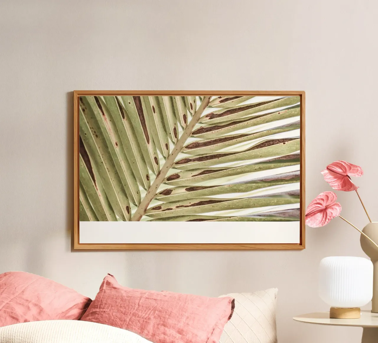 Palm leaf (close-up) alluminio dibond da adrianooliveiraphoto