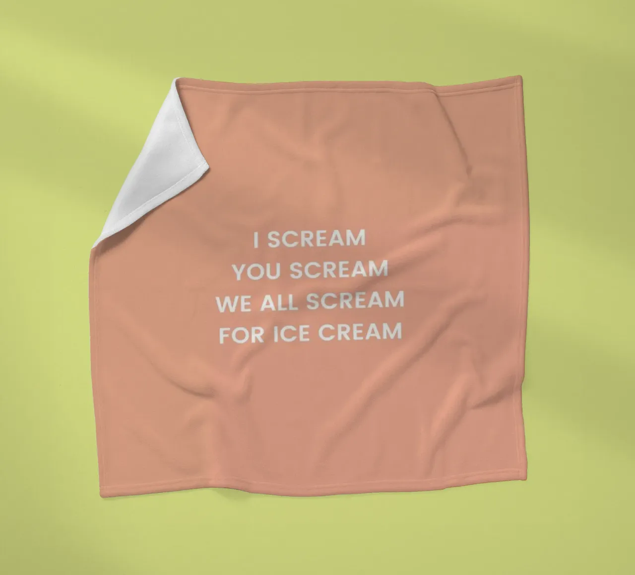 I Scream for Ice Cream coperta in pile da Studio One