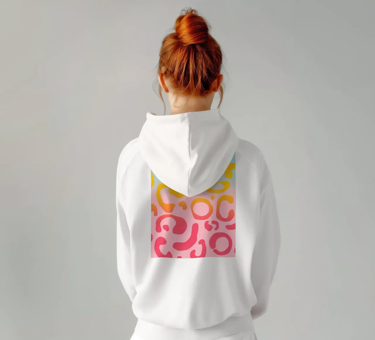 Leopard Festival felpa con cappuccio da BAINAI