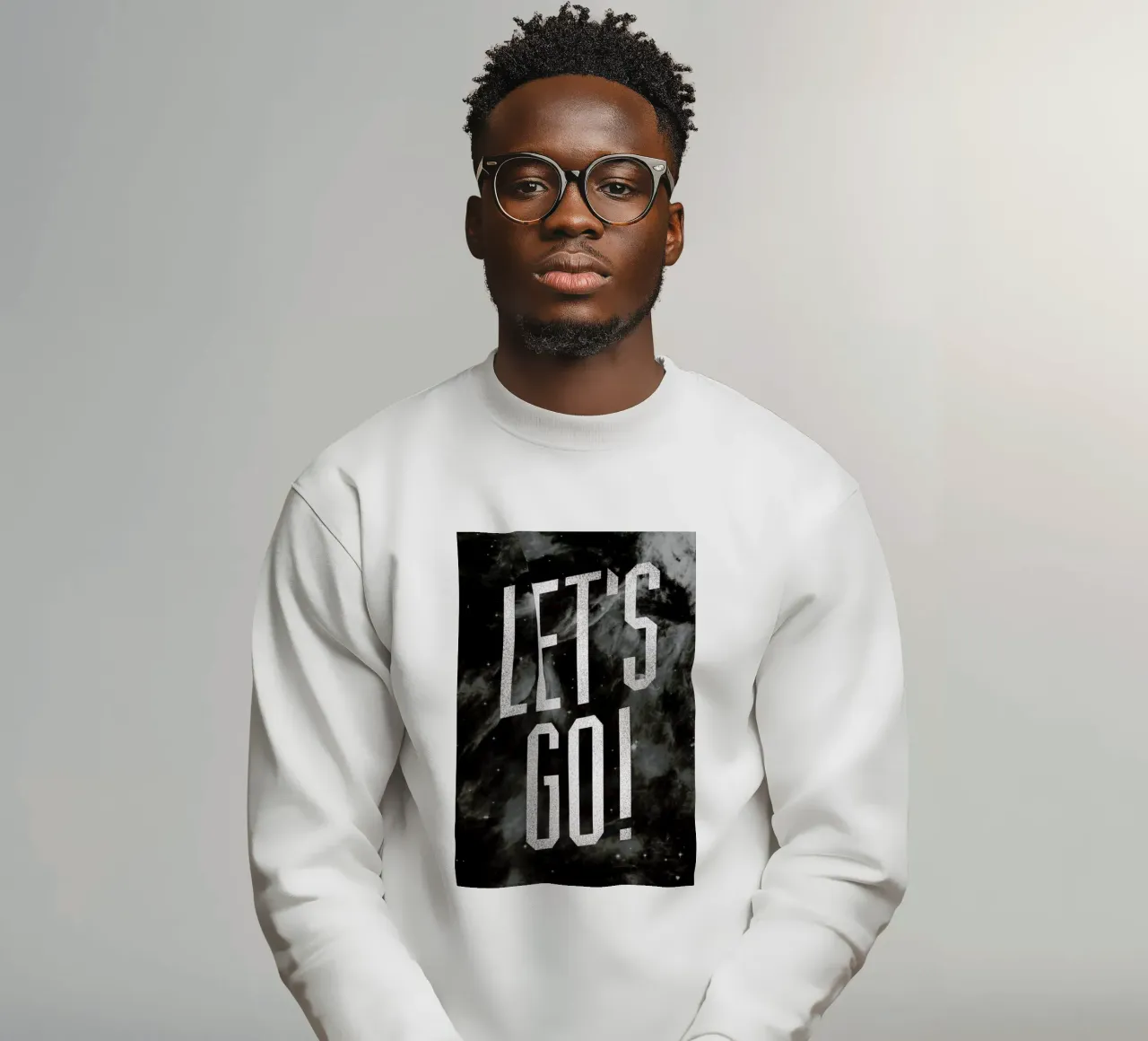 Let's Go sweatshirt by Summerchamps
