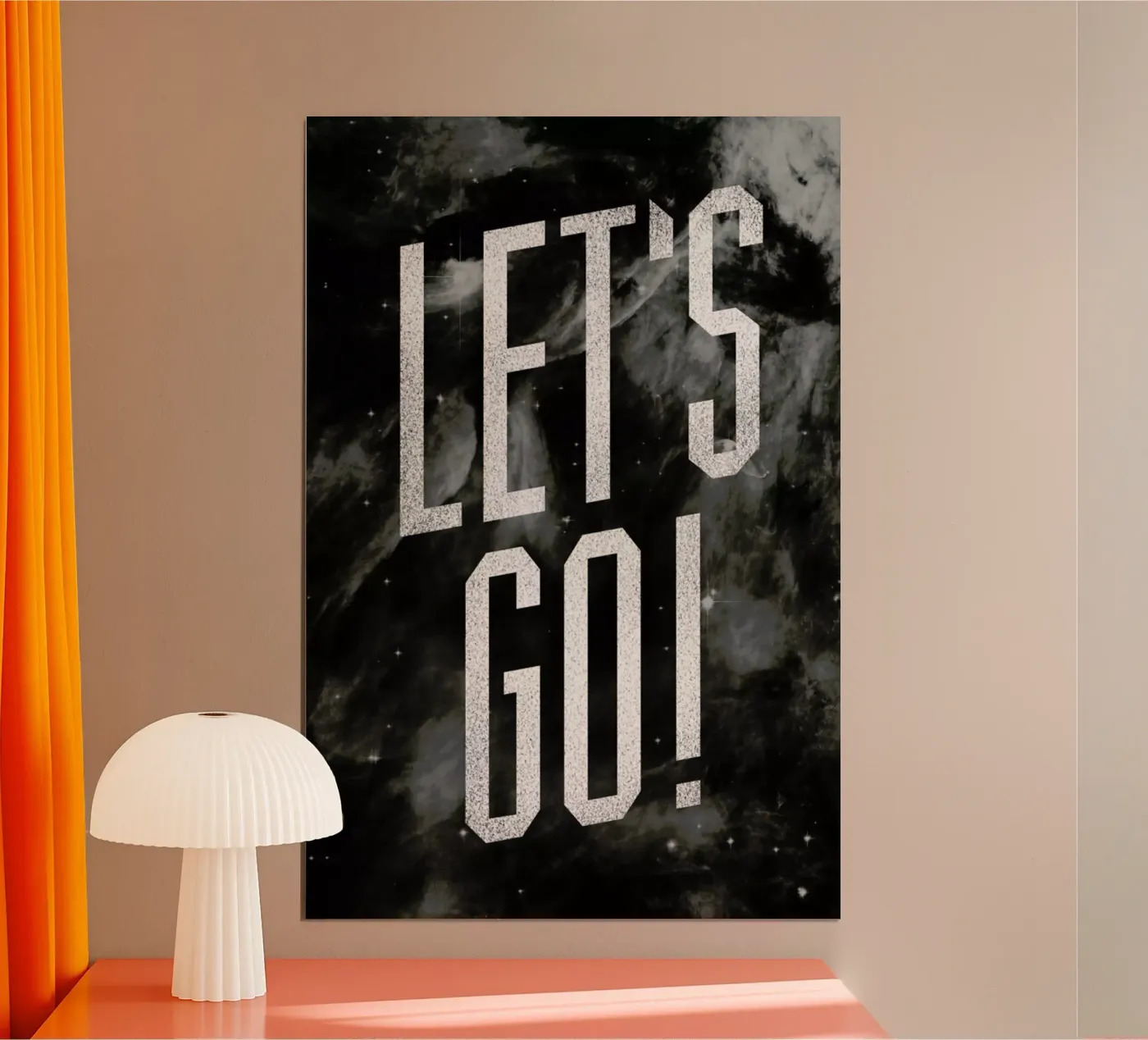 Let's Go poster van Summerchamps