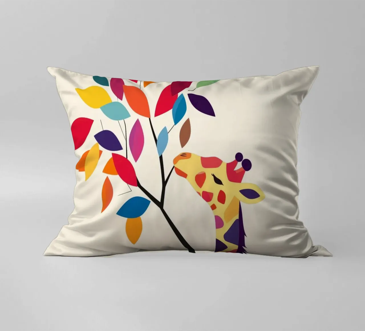 Giraffa con albero cuscino da DreamPixel