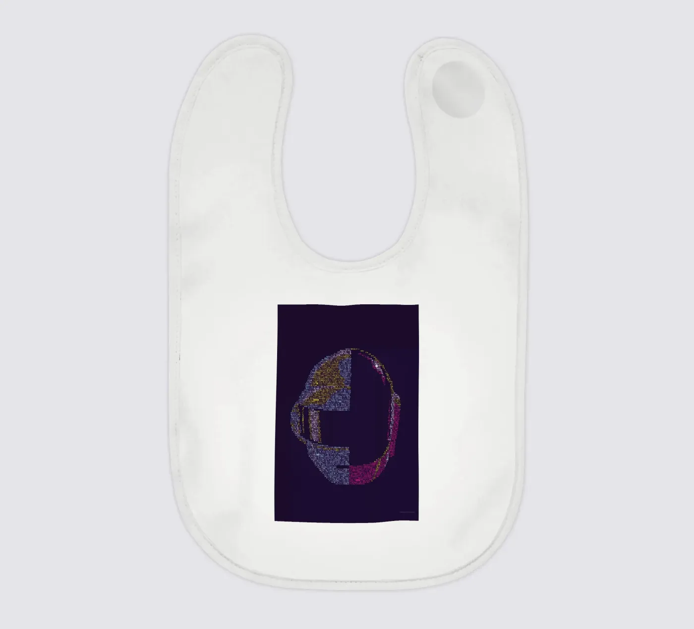 Daft P baby slabbetje van Viktor Hertz