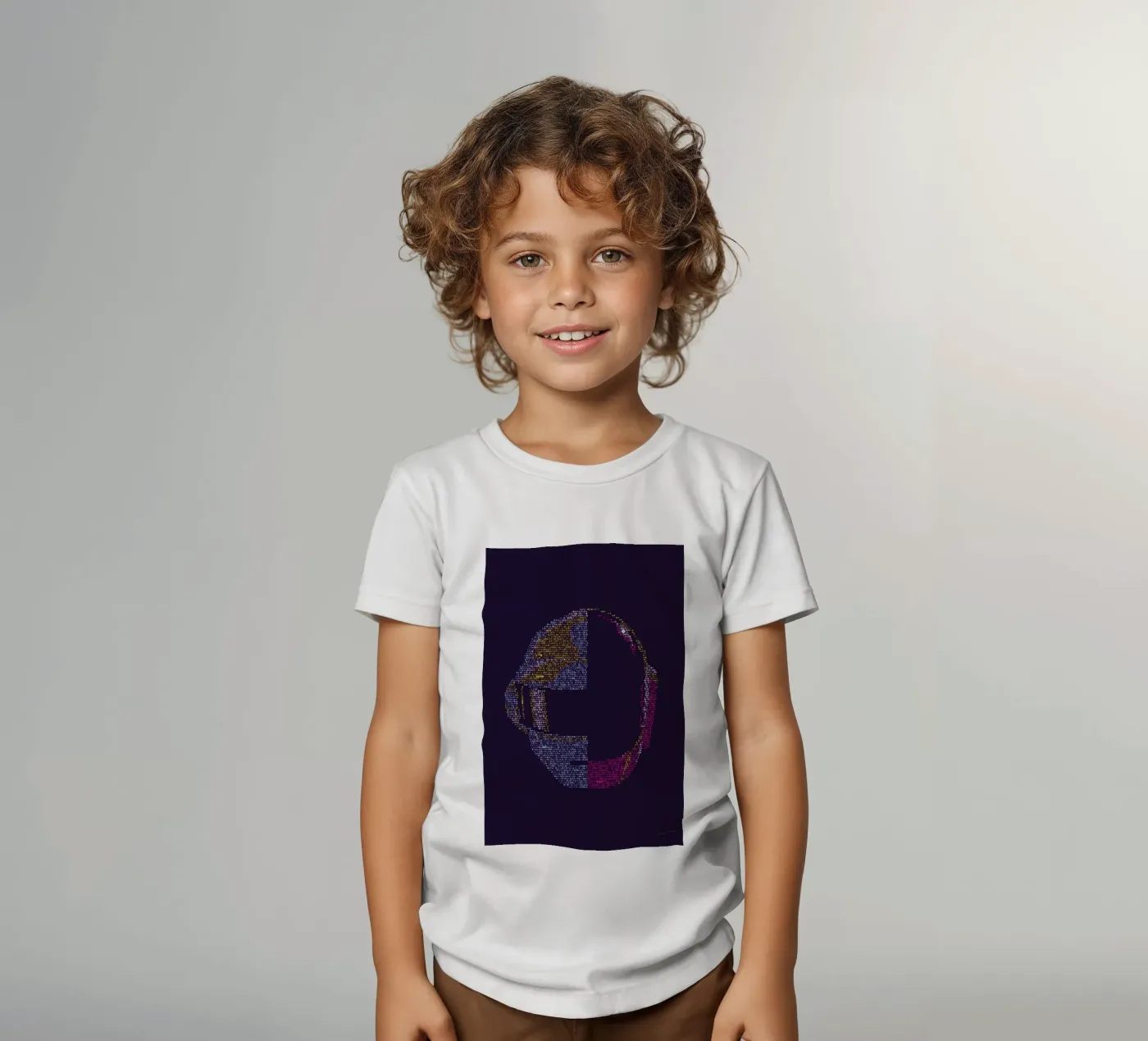 Daft P kinder t-shirt van Viktor Hertz
