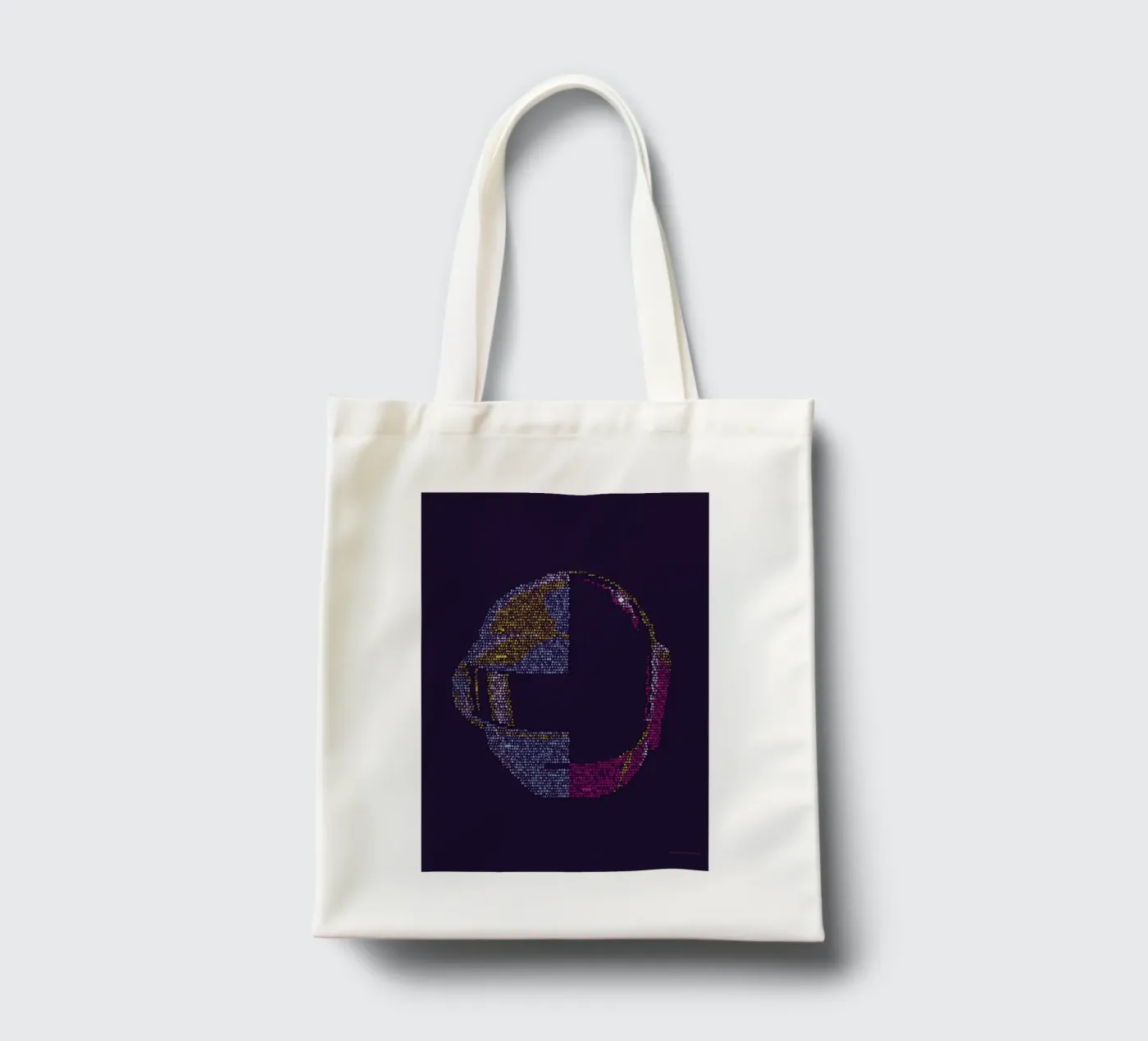 Daft P tote bag by Viktor Hertz