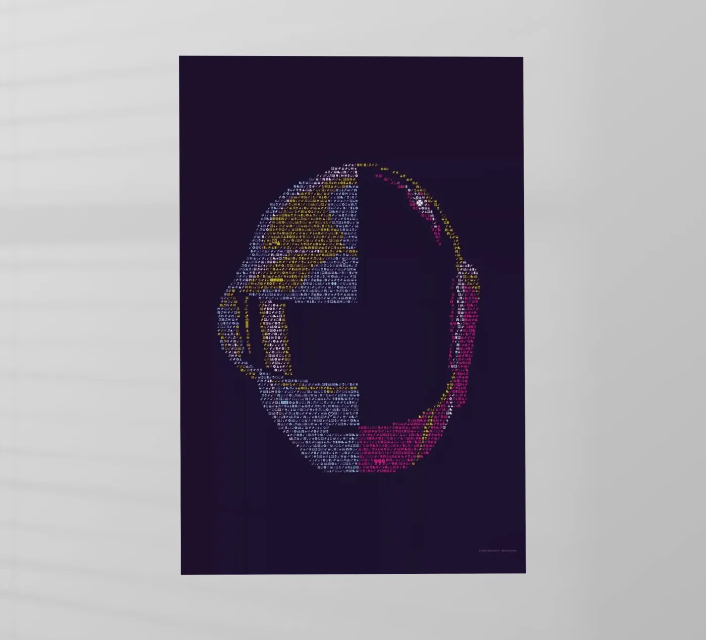 Daft P pellicola backlit da Viktor Hertz