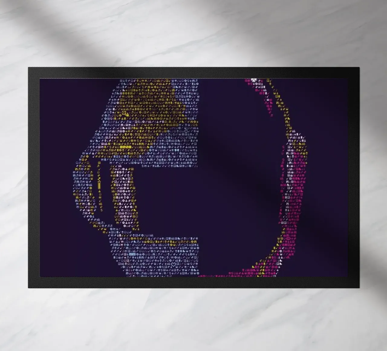 Daft P doormat by Viktor Hertz