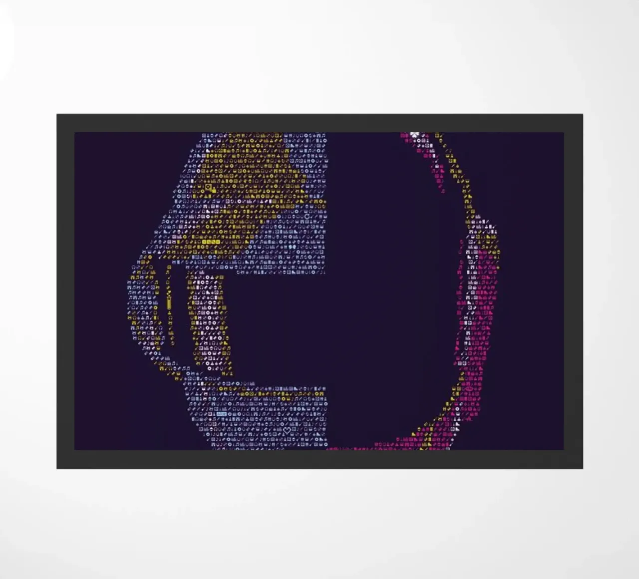 Daft P doormat by Viktor Hertz