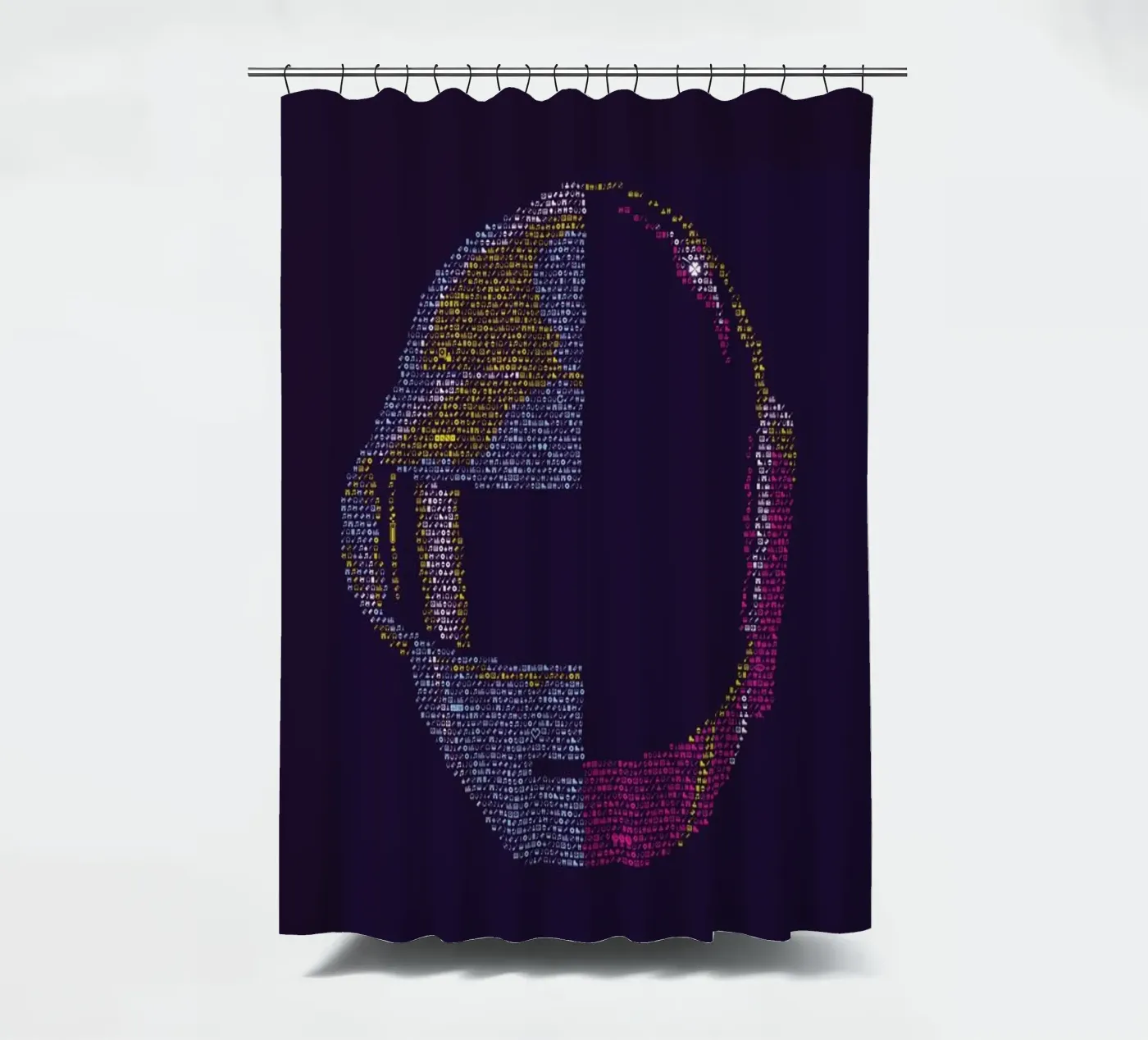 Daft P Duschvorhang von Viktor Hertz