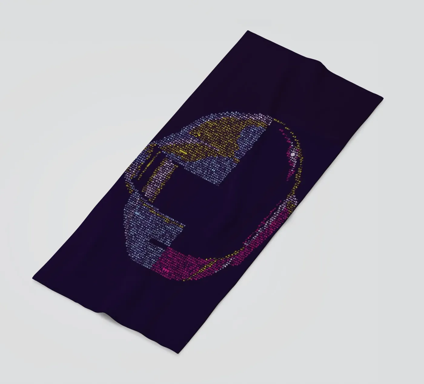 Daft P beach towel by Viktor Hertz