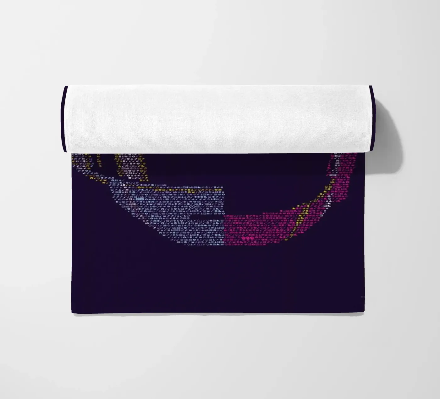 Daft P beach towel by Viktor Hertz