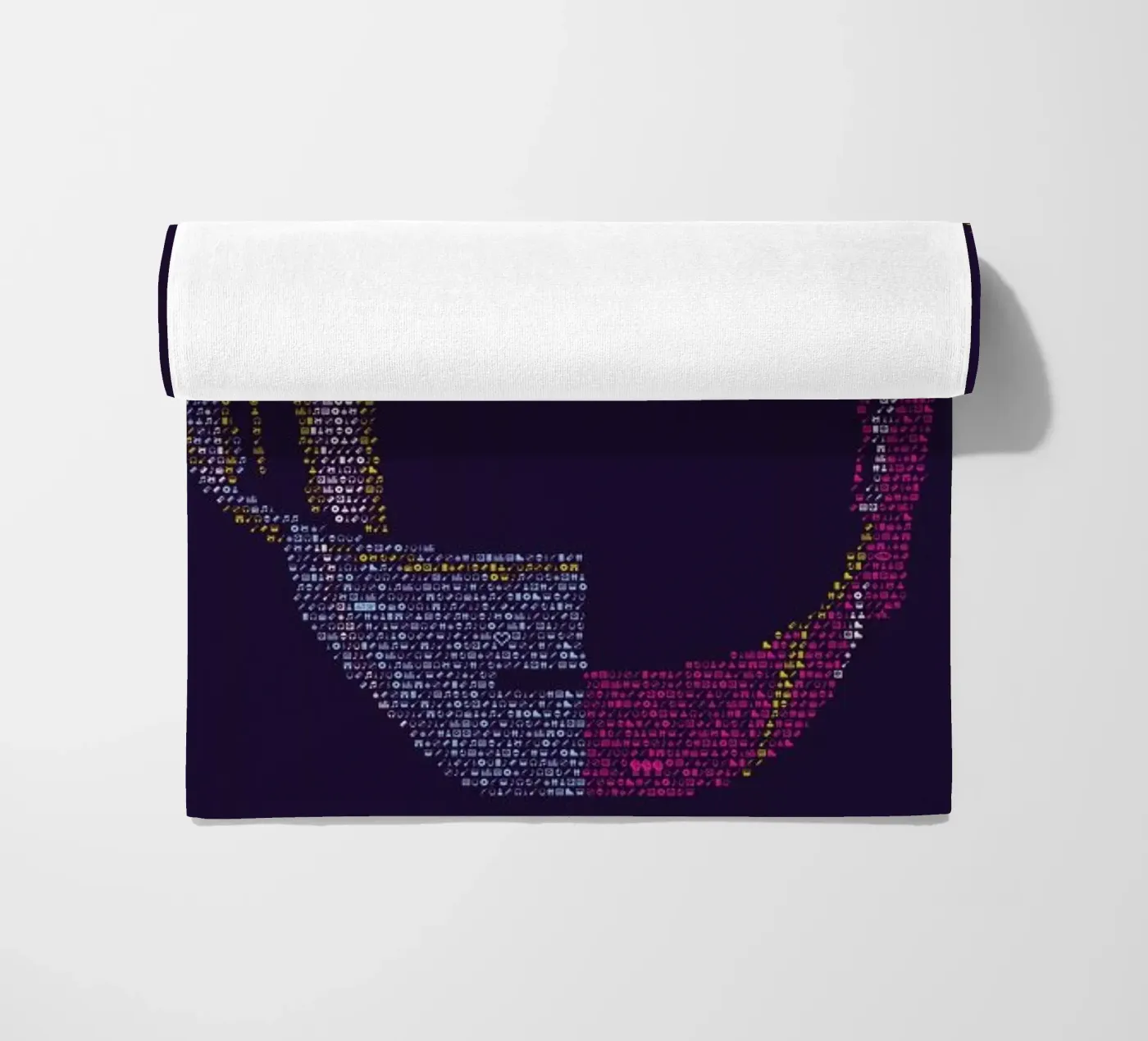 Daft P beach towel by Viktor Hertz
