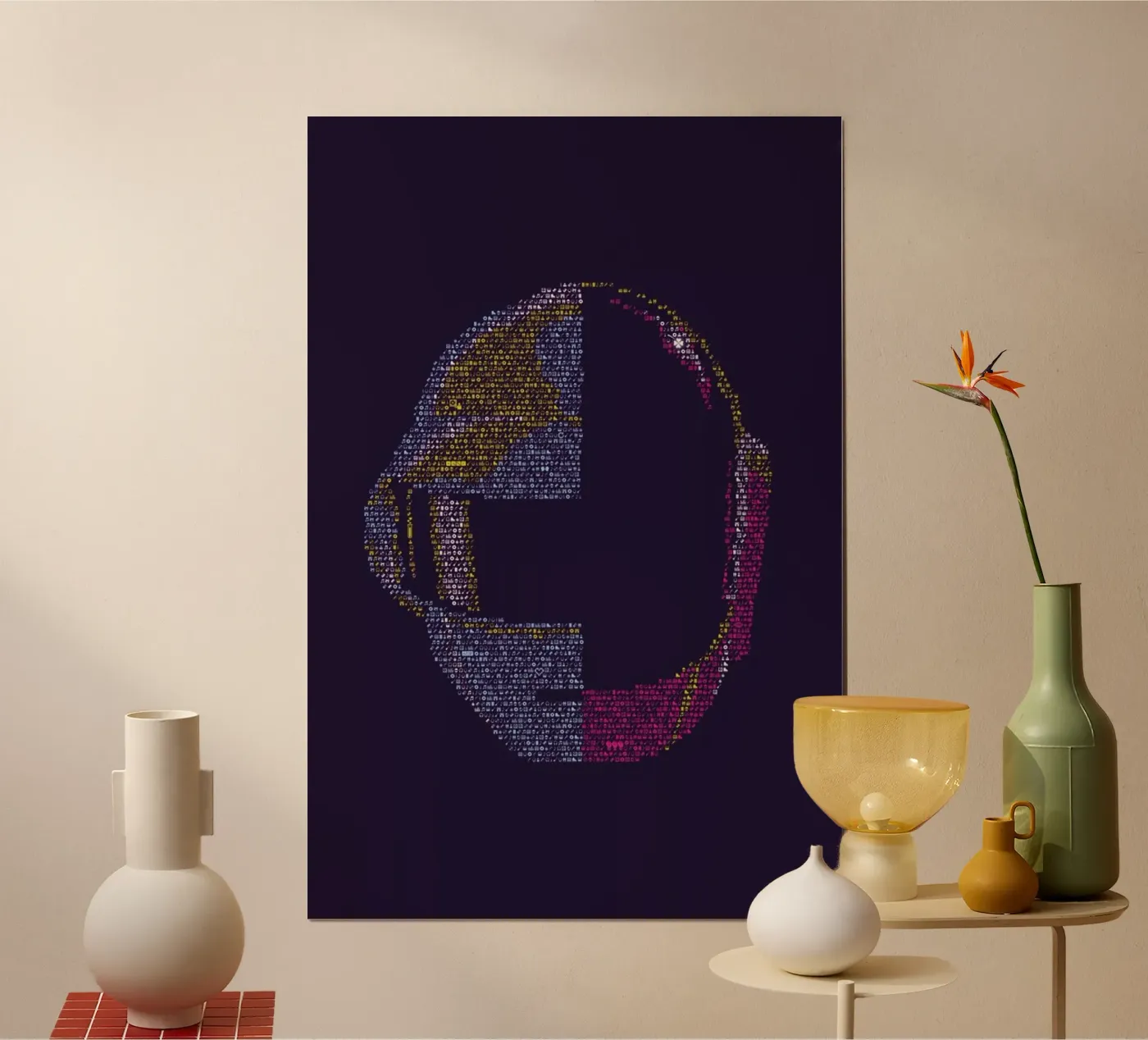 Daft P poster van Viktor Hertz