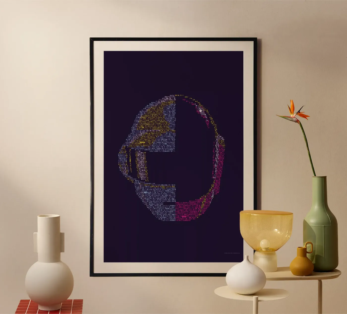 Daft P poster van Viktor Hertz
