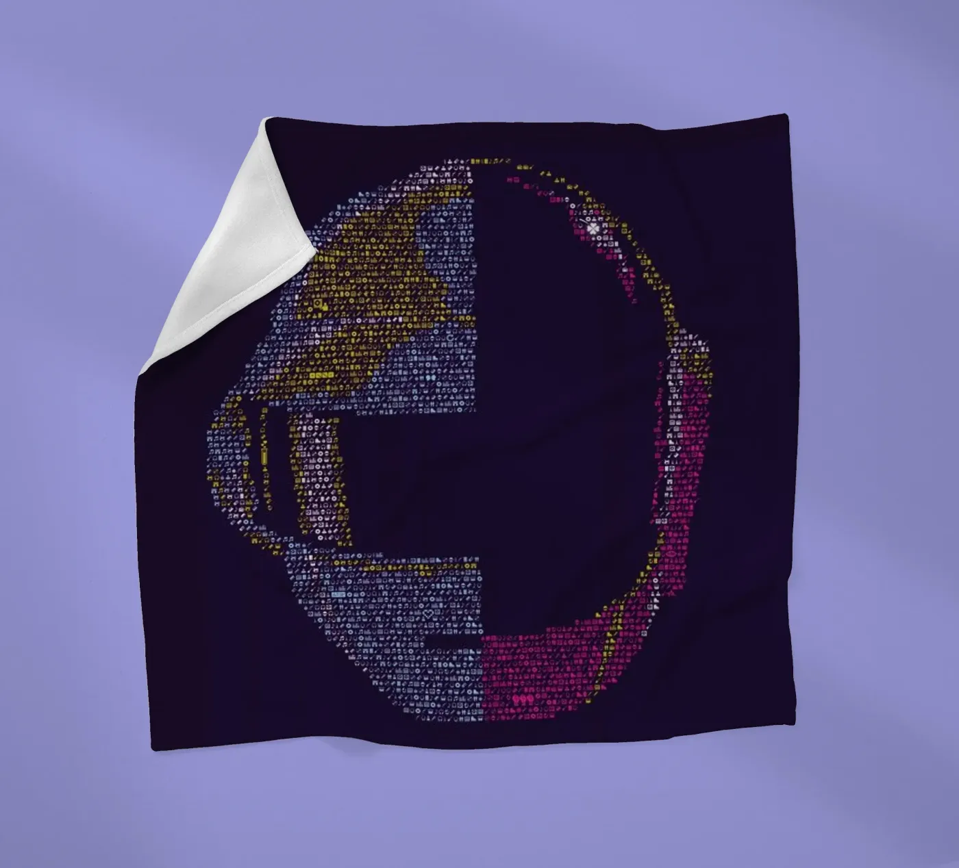 Daft P fleecedeken van Viktor Hertz