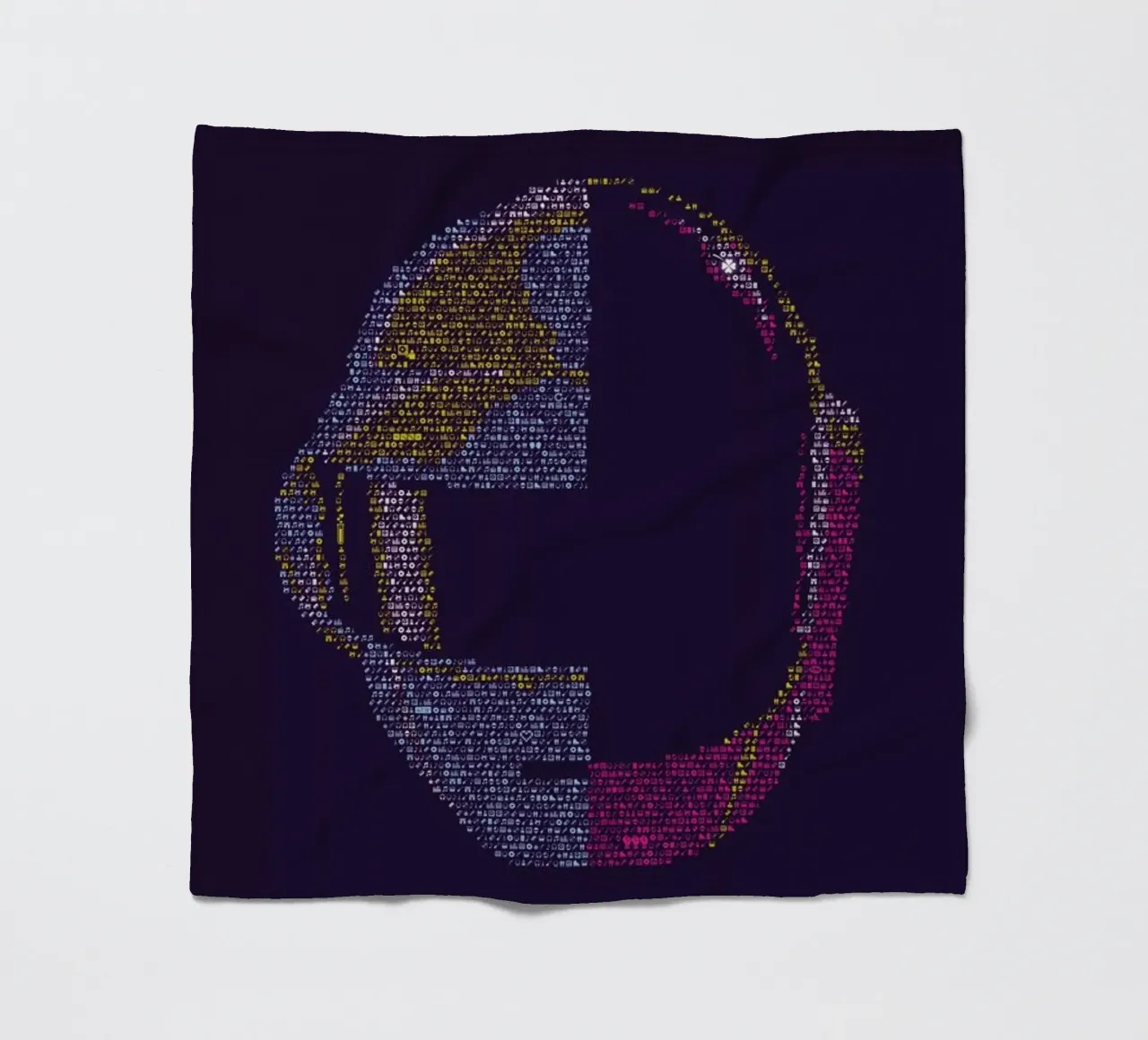 Daft P fleece blanket by Viktor Hertz