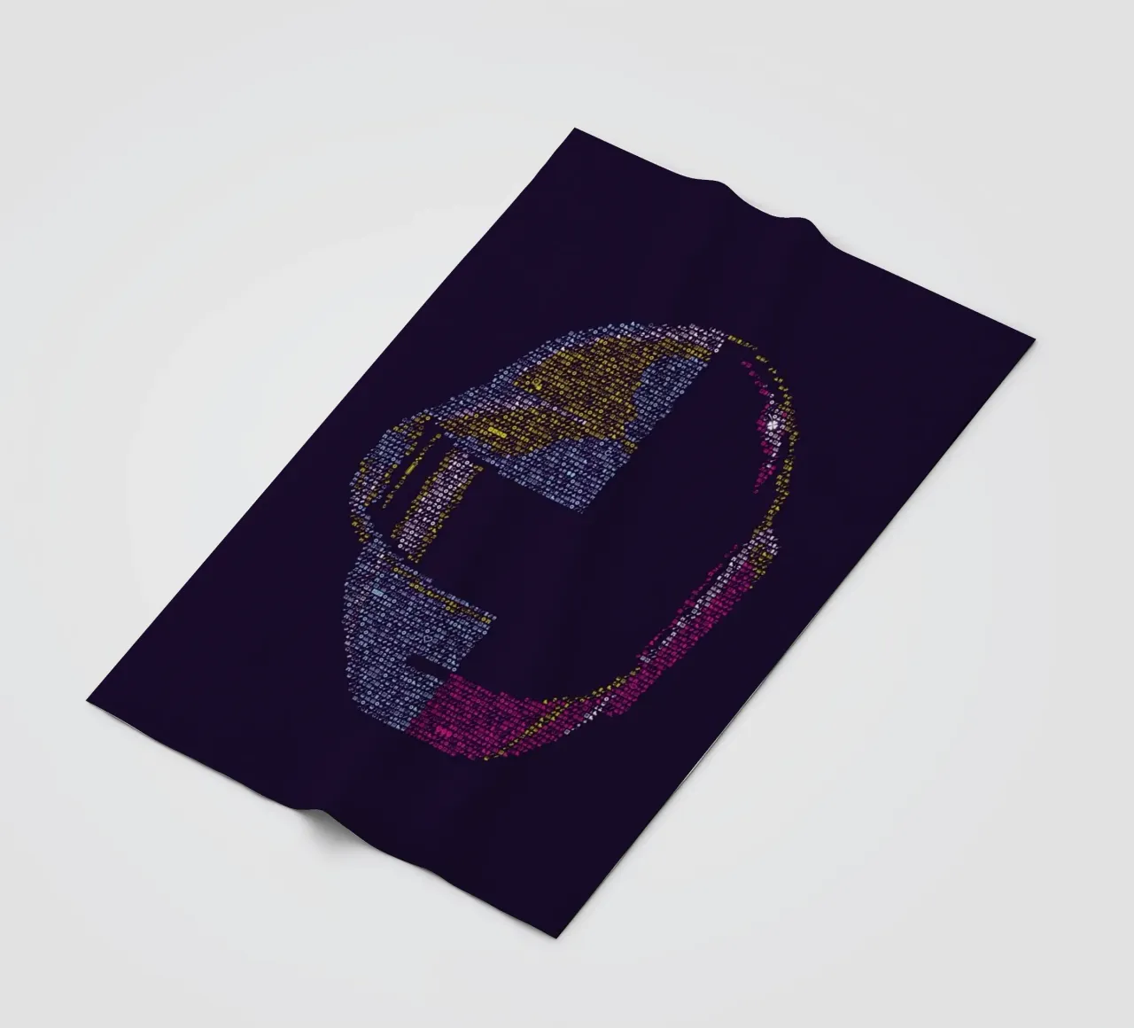 Daft P fleece blanket by Viktor Hertz