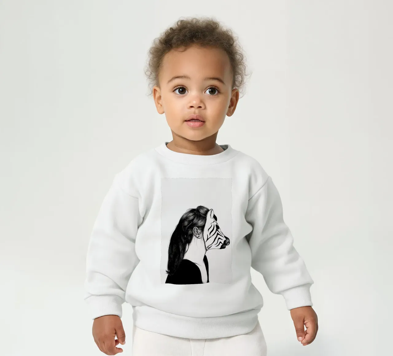 Peculiar Zebra felpa neonato da The White Deer