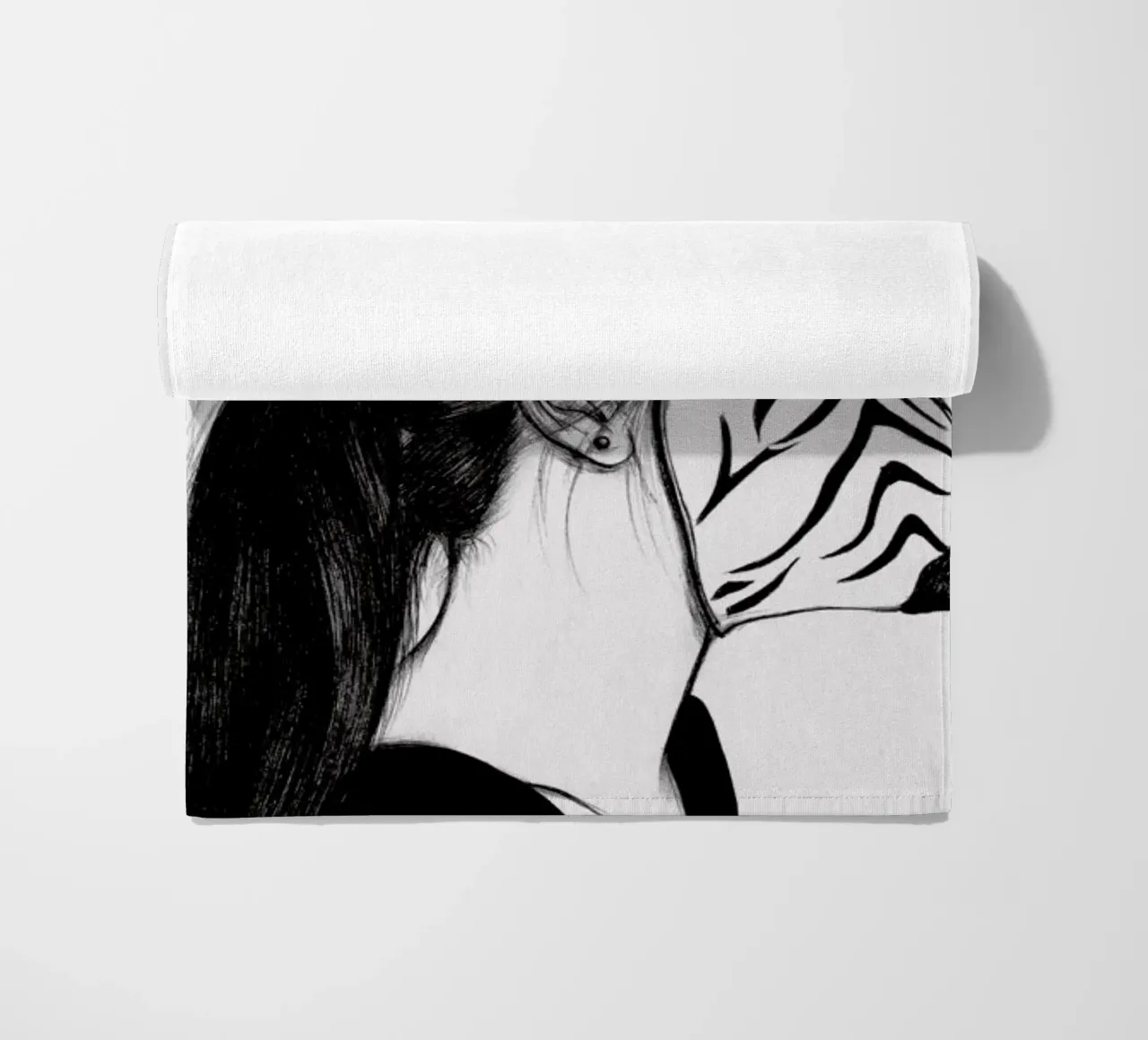Peculiar Zebra telo mare da The White Deer