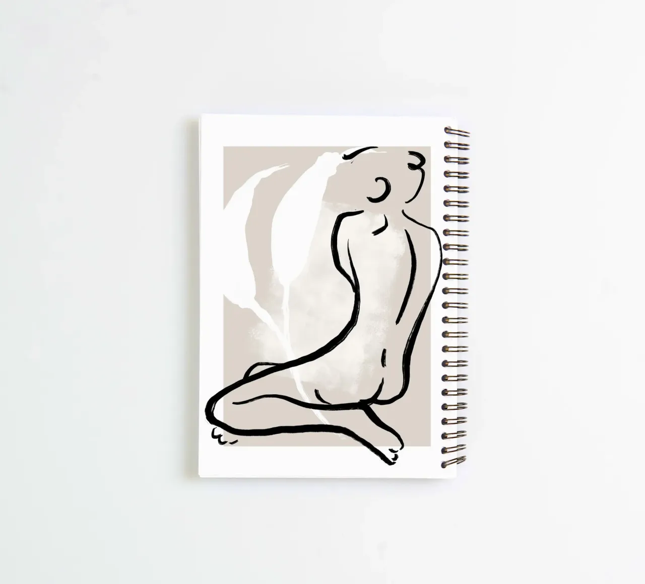 Lèger Et Simple No 45 spiral notebook by treechild