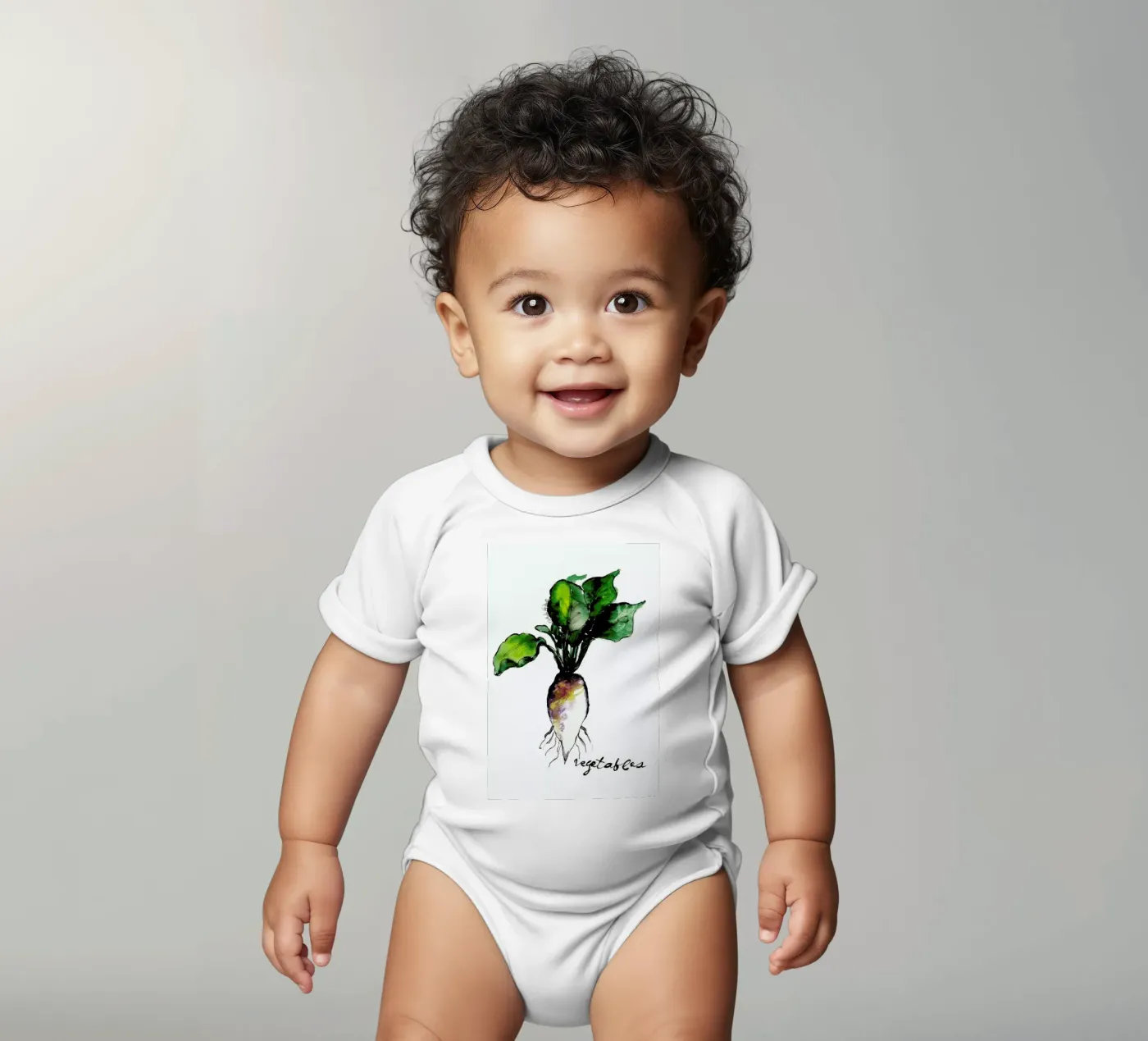 Vegetables Kurzarm Babybody von Nathys_illustration