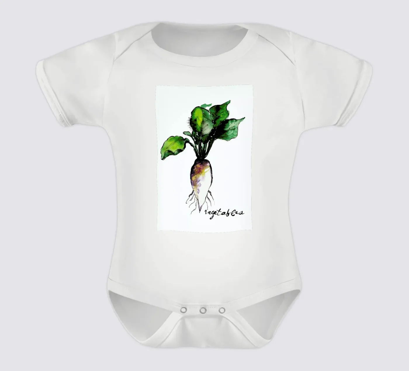 Vegetables Kurzarm Babybody von Nathys_illustration