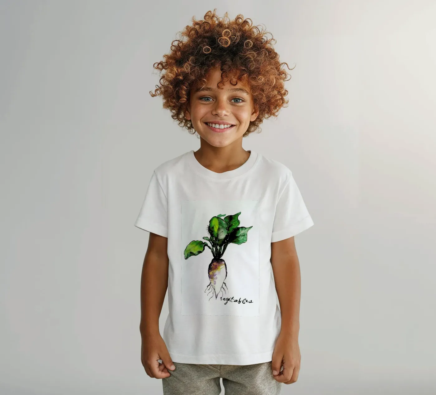 Vegetables t-shirt bambini da Nathys_illustration