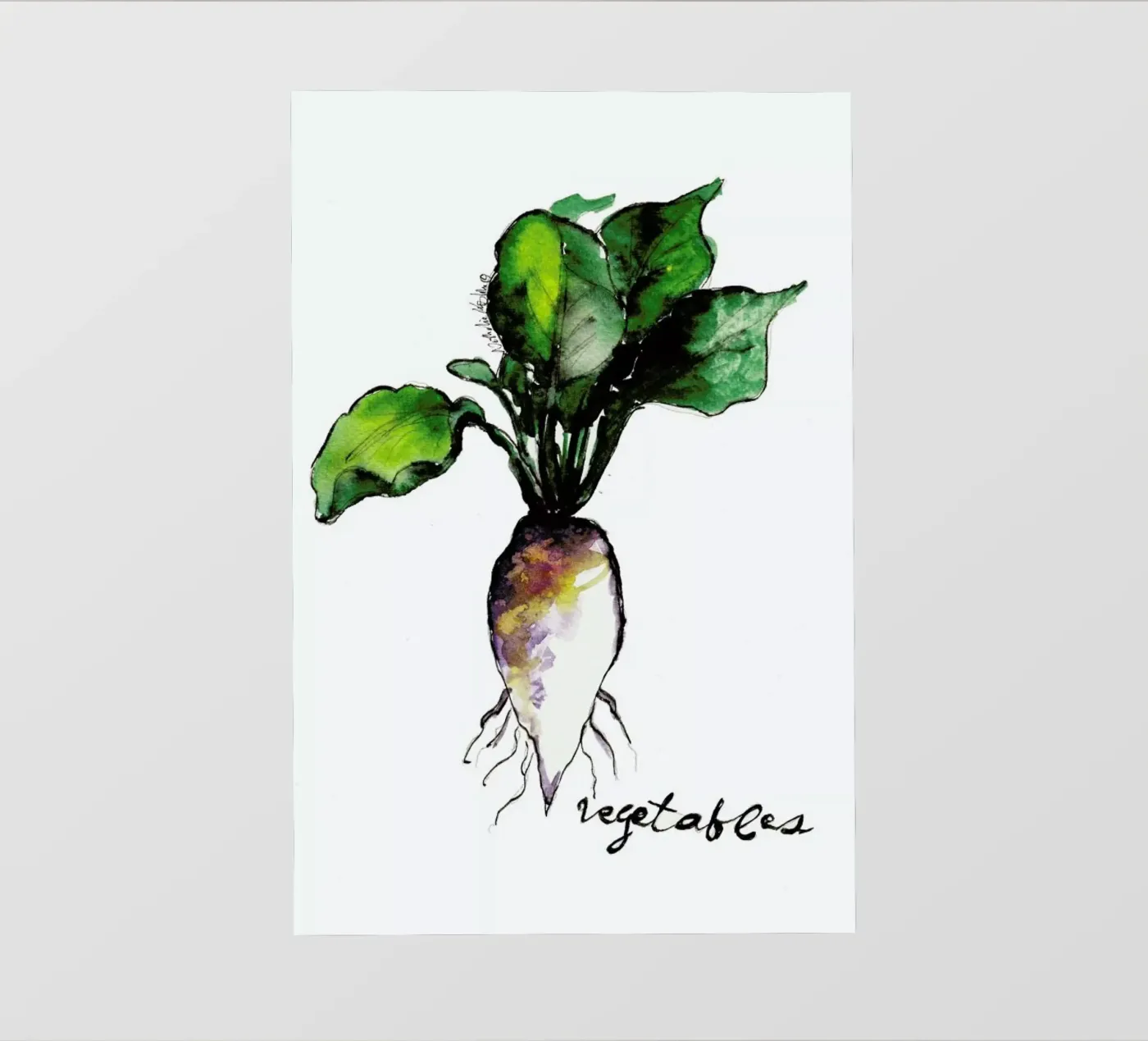 Vegetables telo in pvc da Nathys_illustration