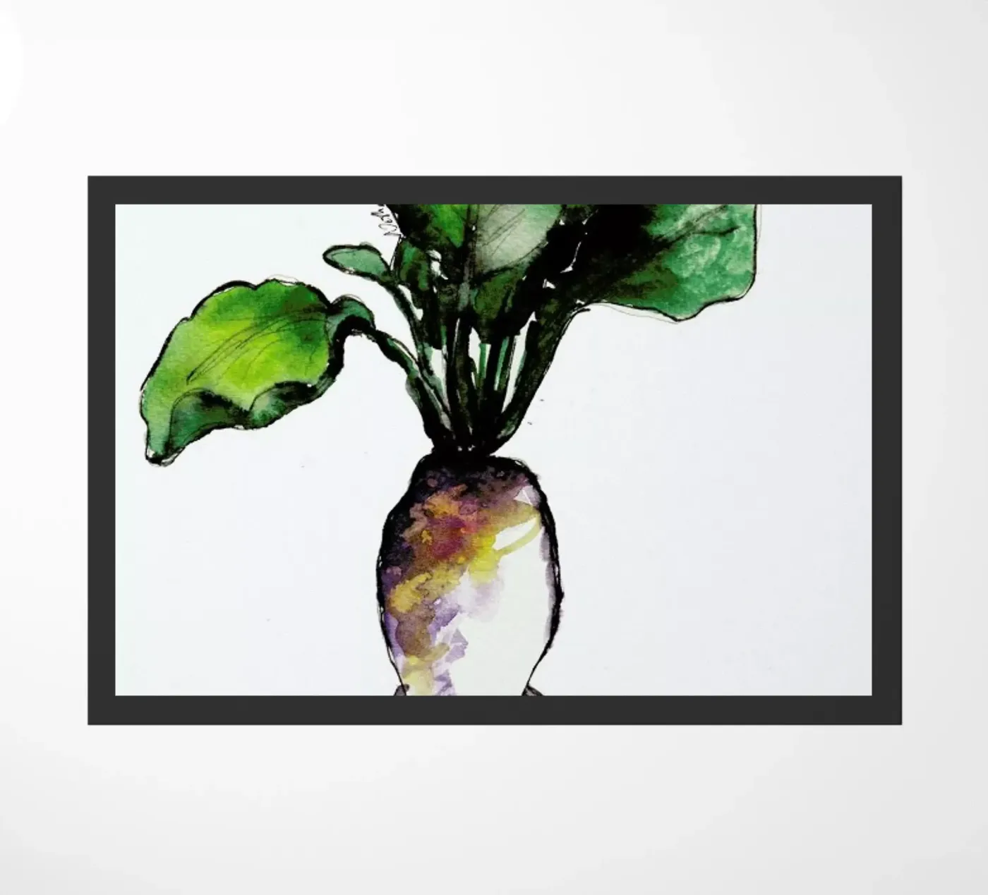 Vegetables deurmat van Nathys_illustration