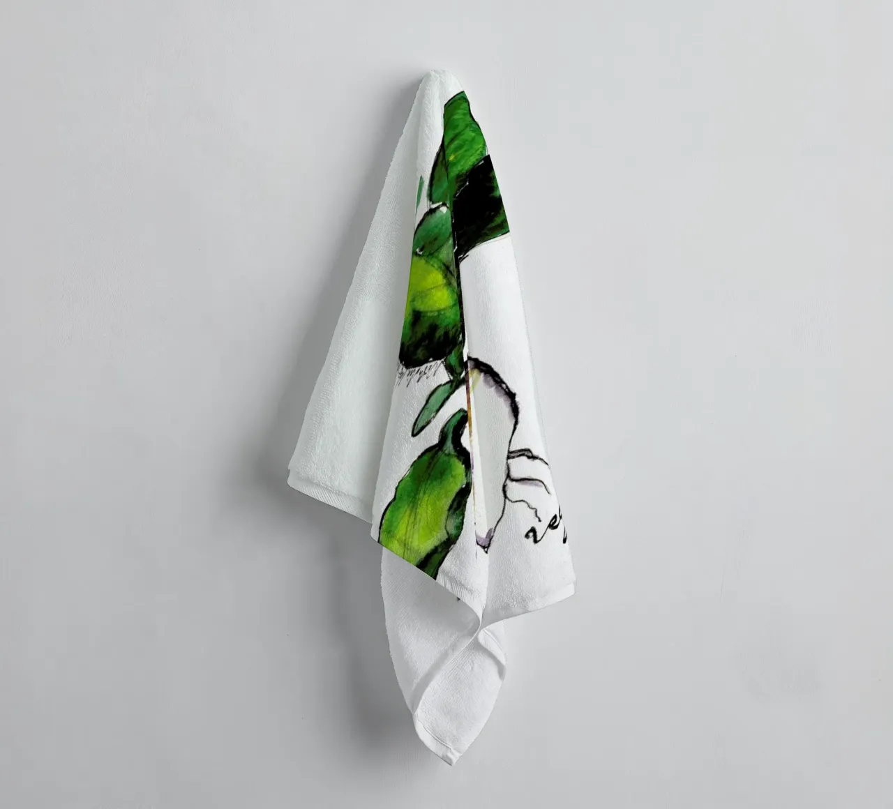 Vegetables towel by Nathys_illustration