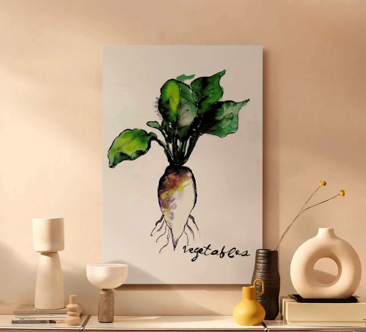 Vegetables pannello forex da Nathys_illustration