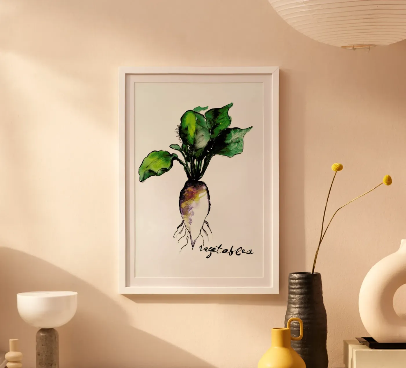 Vegetables poster by Nathys_illustration