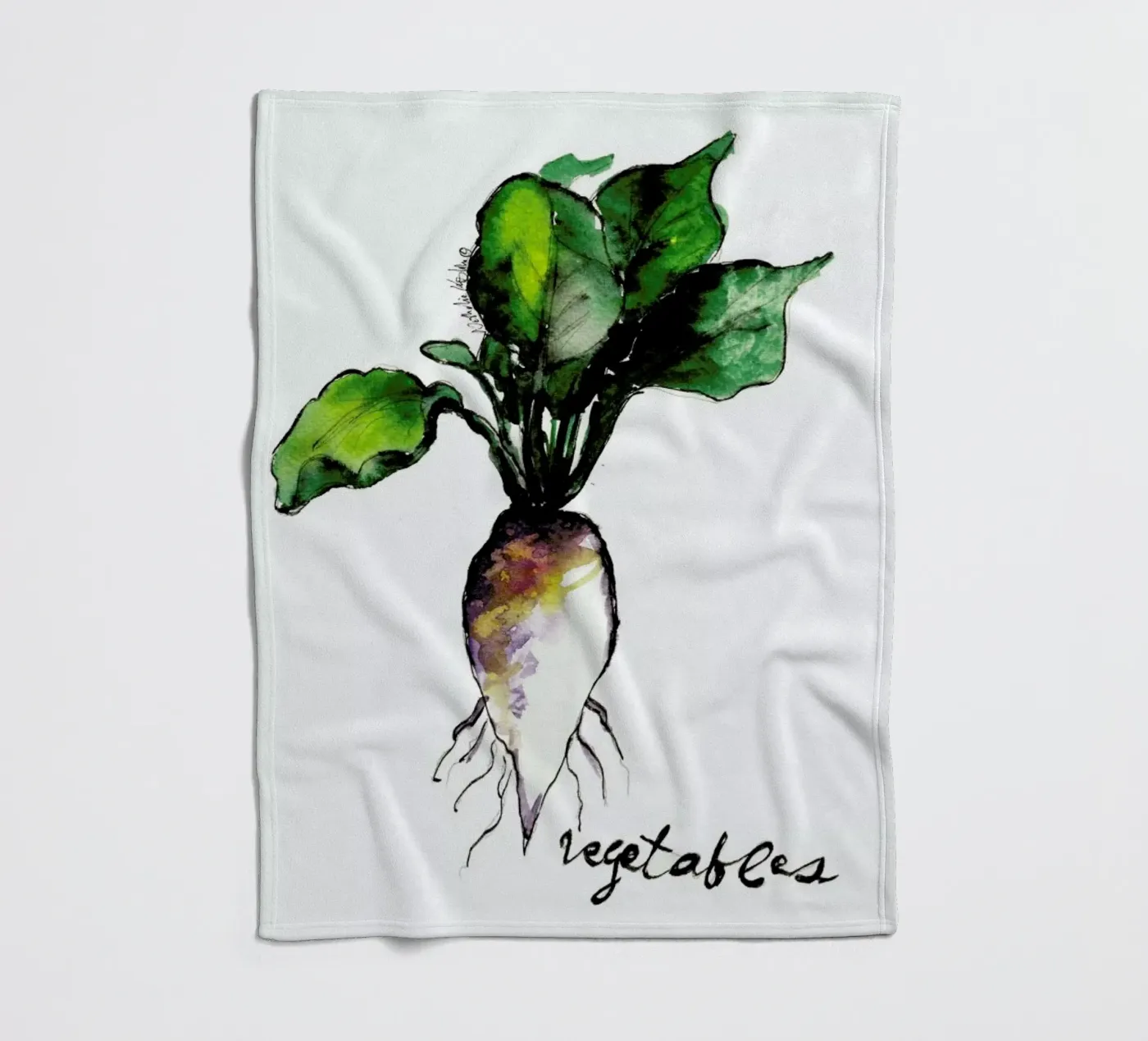 Vegetables coperta in pile da Nathys_illustration