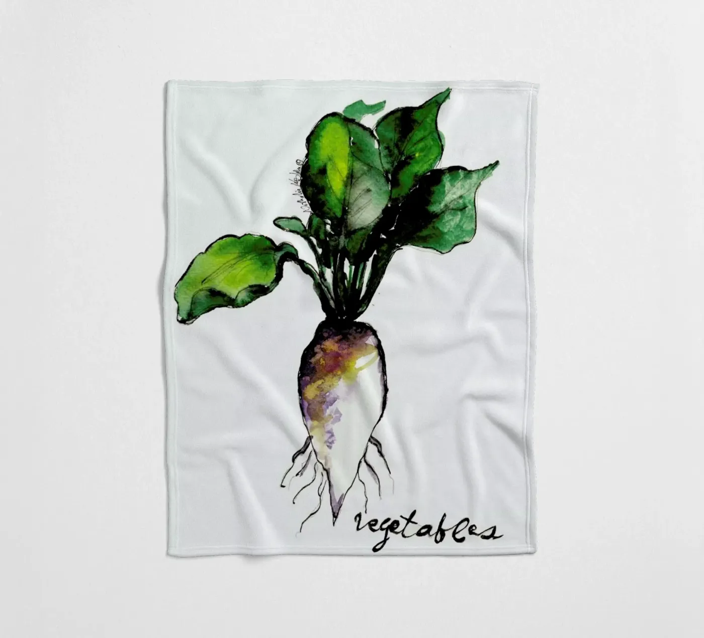 Vegetables coperta in pile da Nathys_illustration