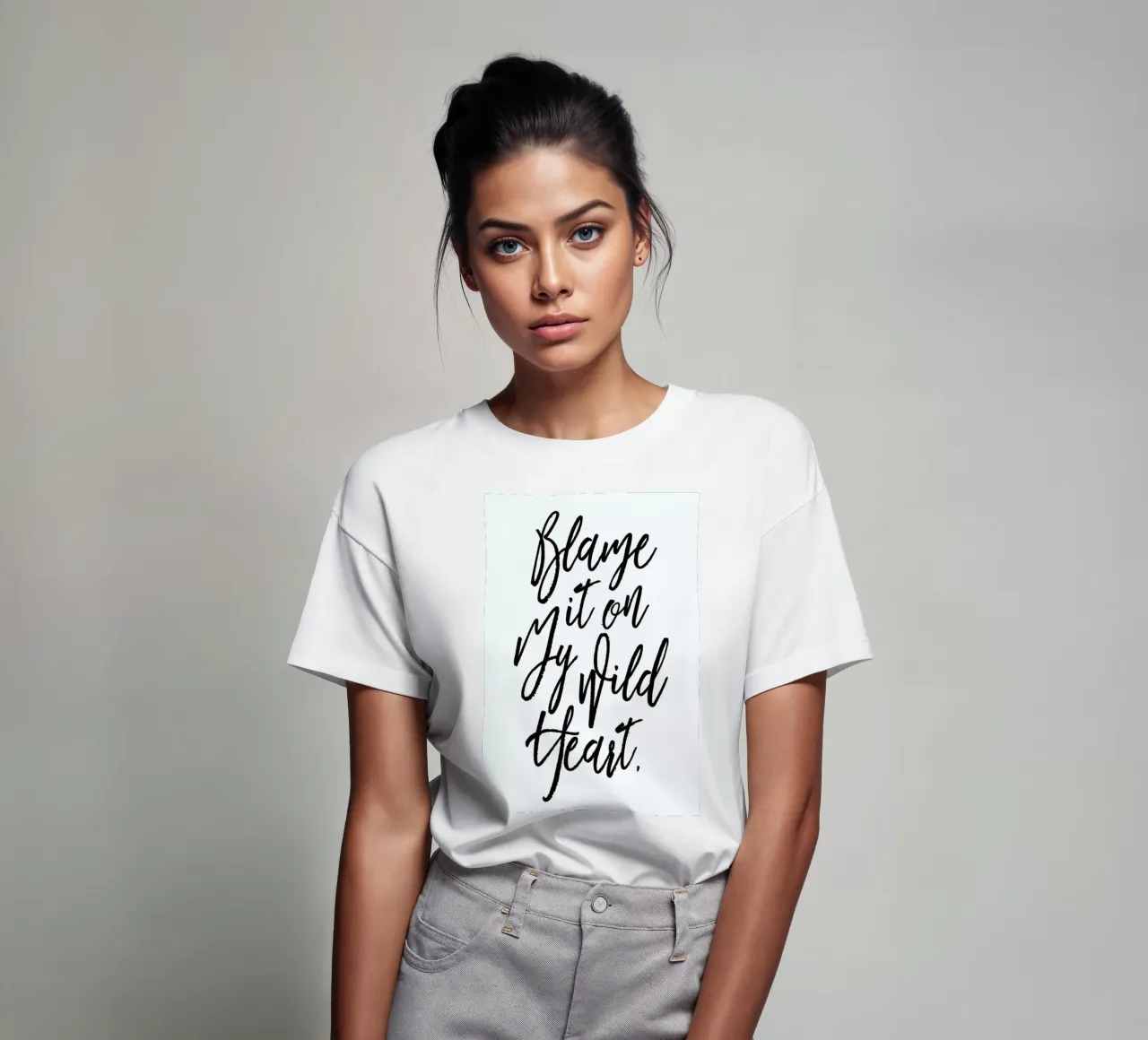 Blame It On My Wild Heart t-shirt da Honeymoon Hotel