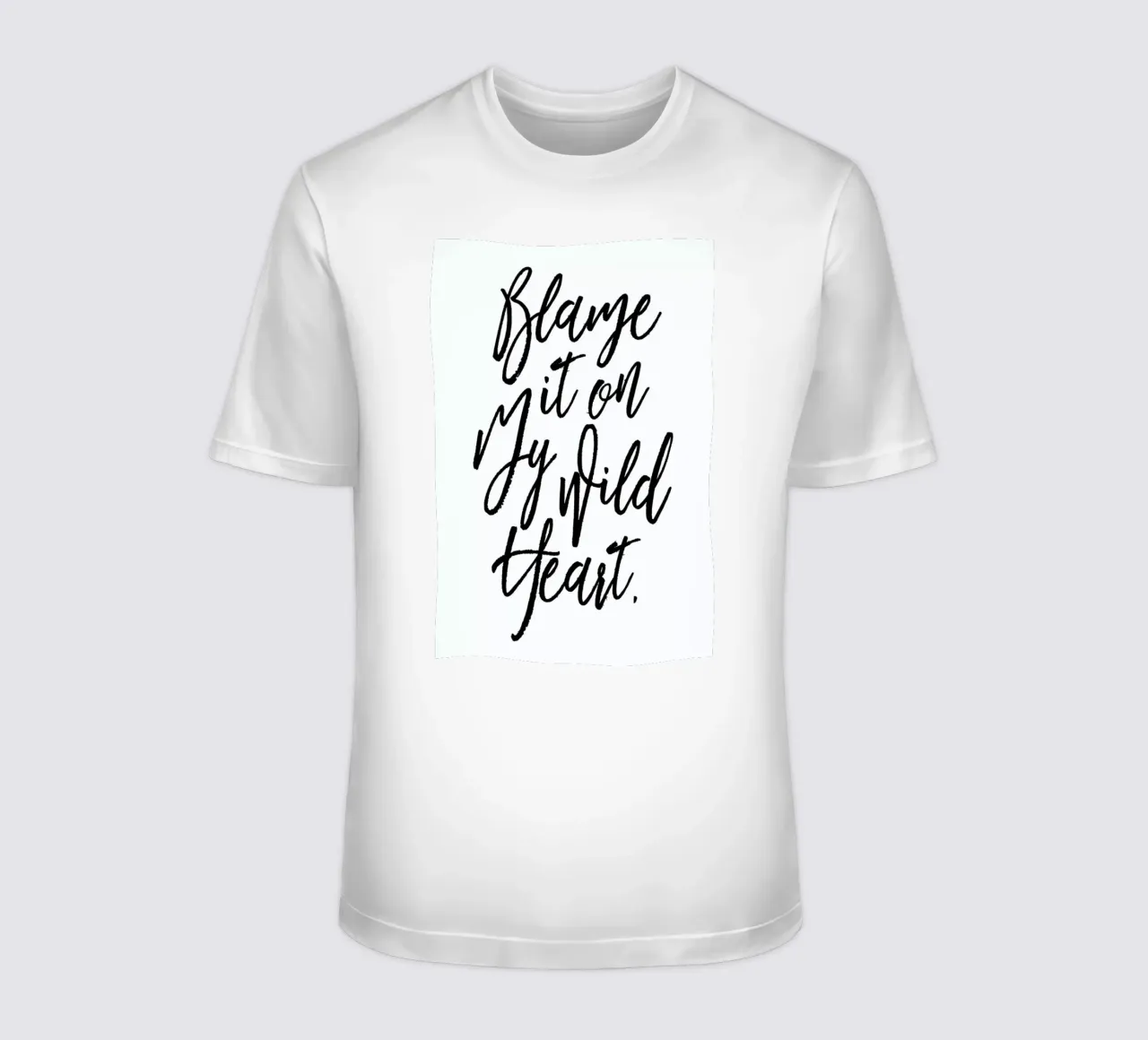 Blame It On My Wild Heart t-shirt da Honeymoon Hotel